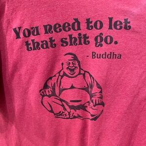 Spencer's Buddha Quote Red Tee
